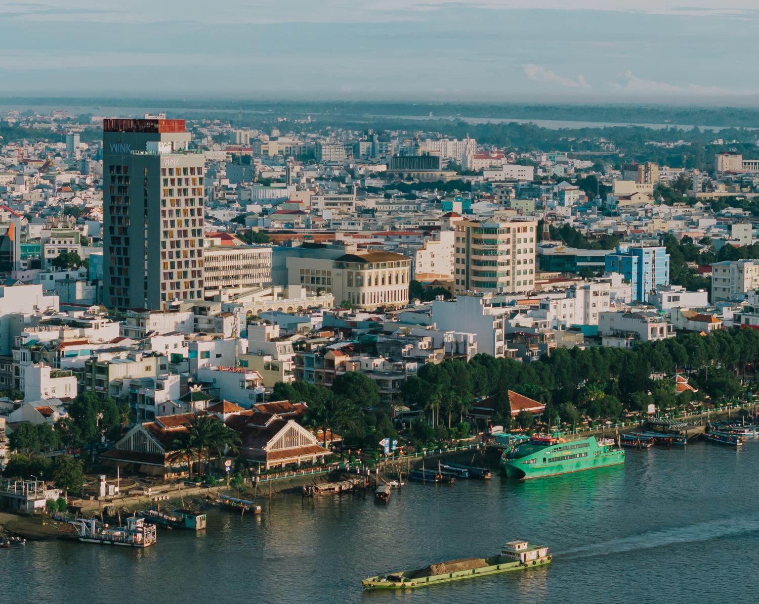 Wink Hotel Can Tho Ninh Kieu Wharf - 24Hrs Stay & Rooftop Pool Bar ภายนอก รูปภาพ